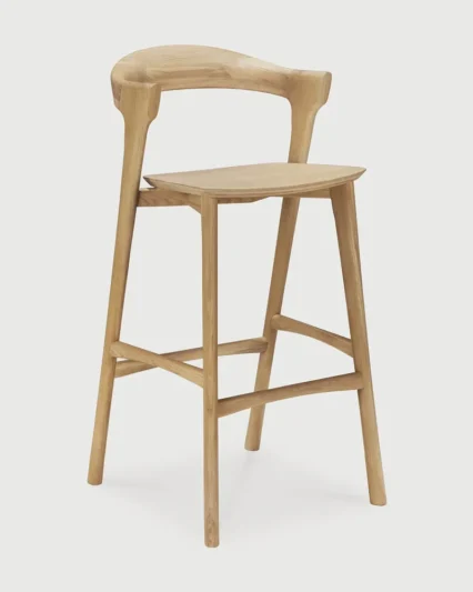 Ethnicraft Bok oak bar stool