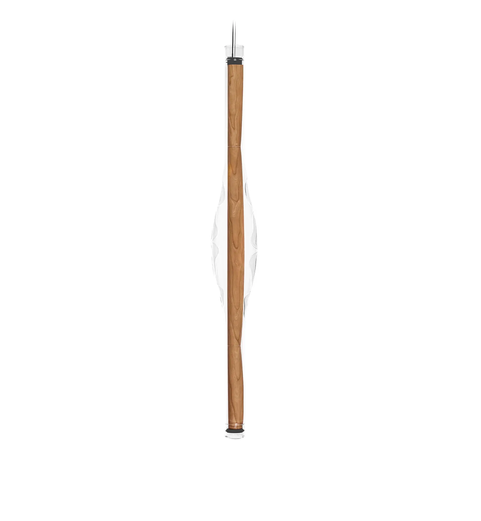 LZF Dune vertical wood veneer pendant