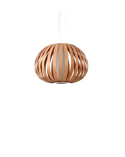 LZF Poppy wood veneer pendant