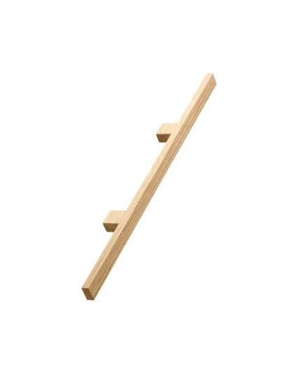 Natural oak bar handle
