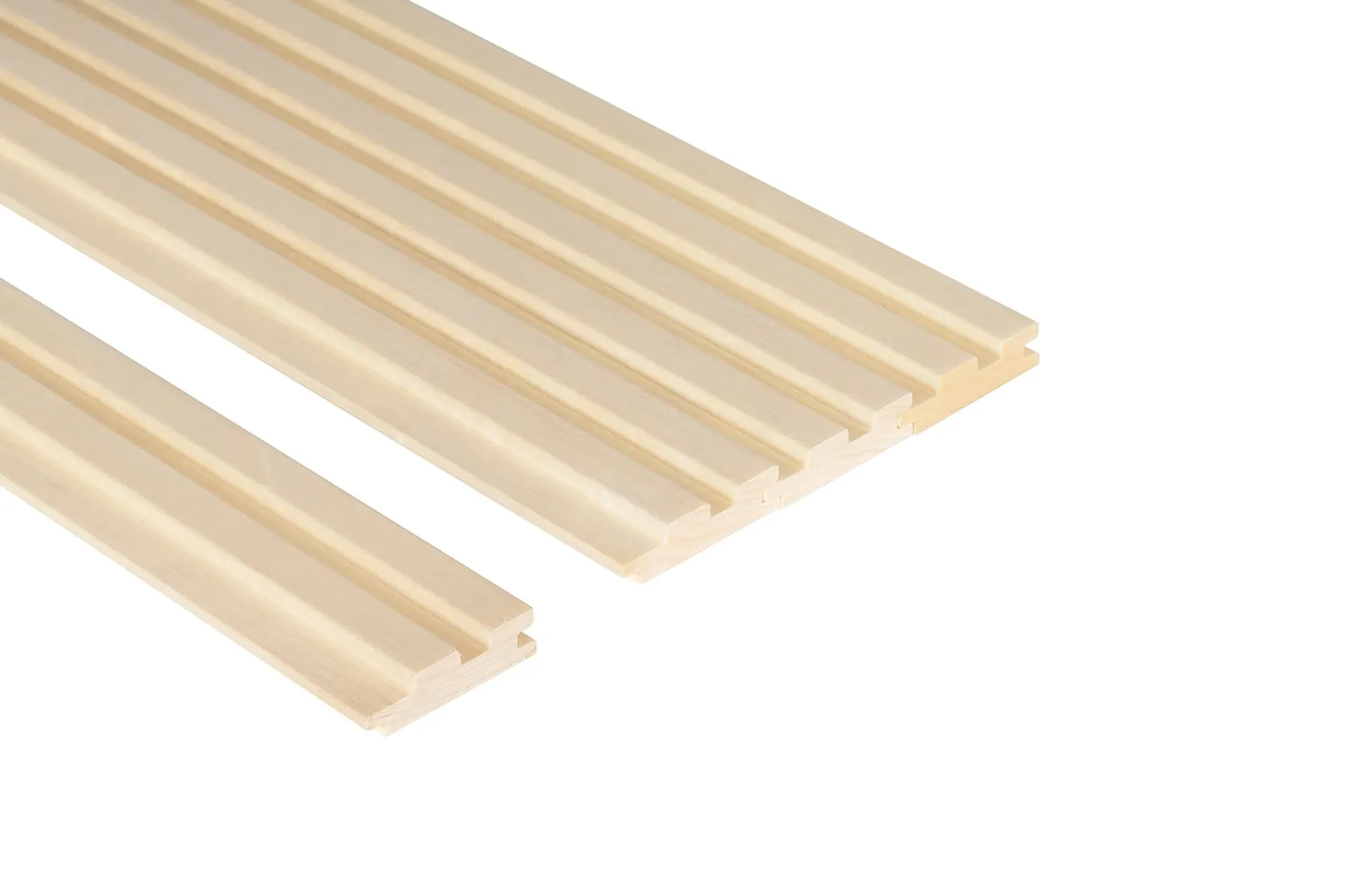 Thermory Kyte aspen wall panel