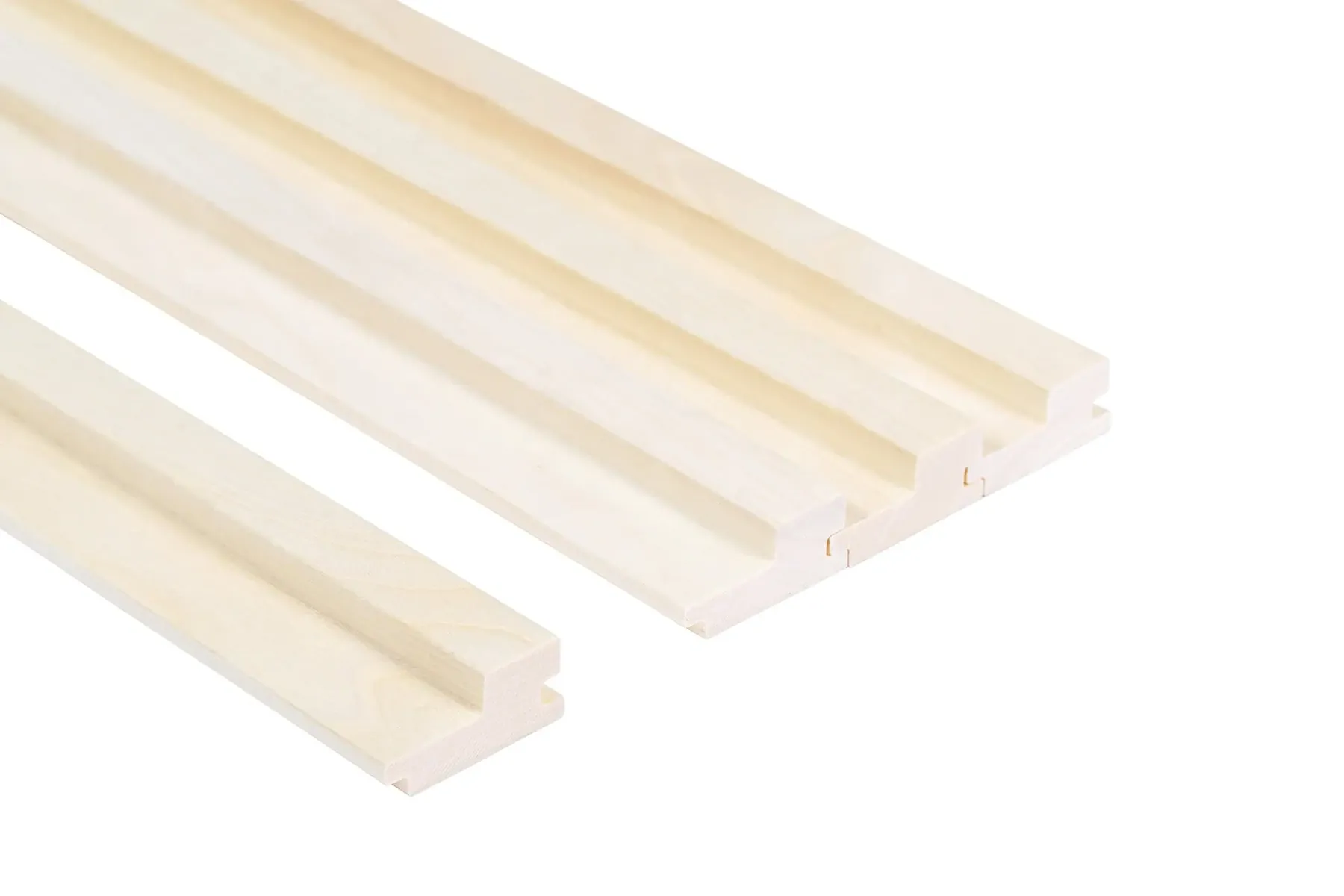 Thermory Step aspen wall panel