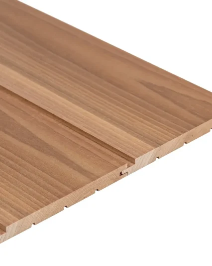 Thermory STS10 thermo-magnolia wall