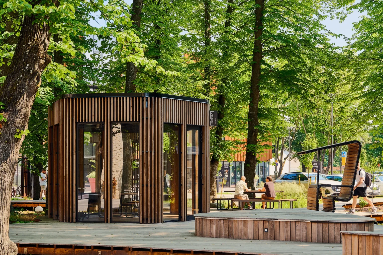 Walkways & park elements — Krulli Park, Tallinn