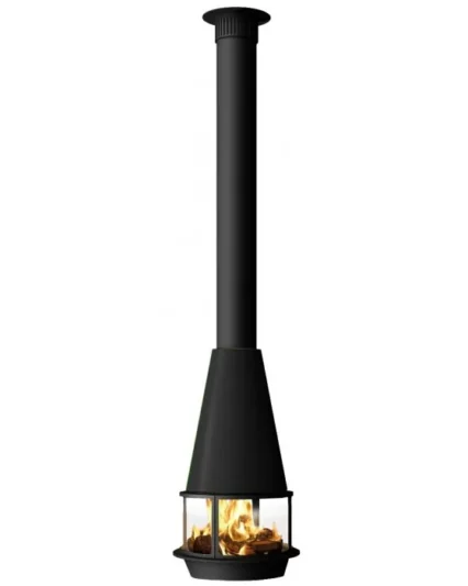 Traforart Arlet central fireplace