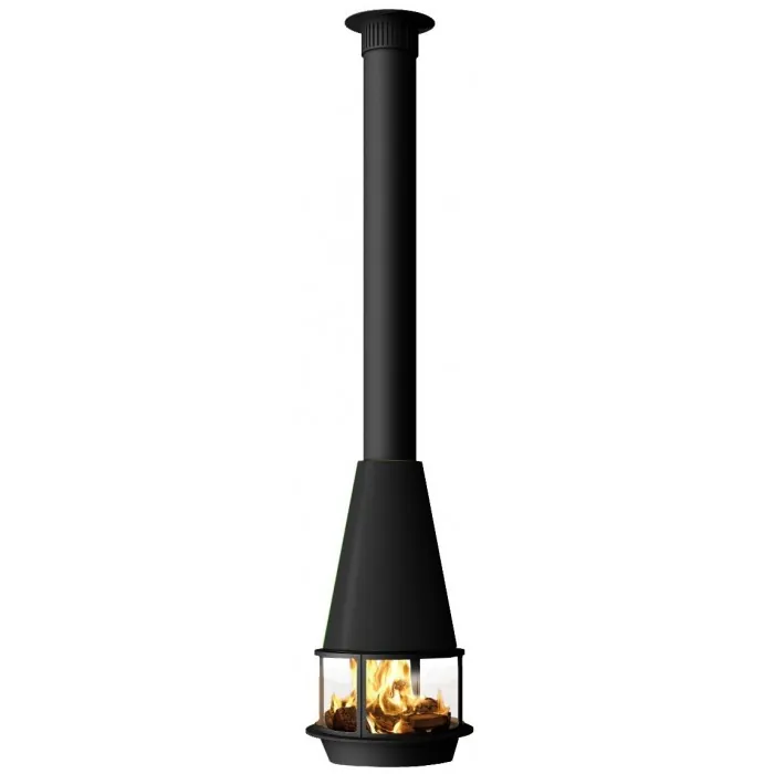 Traforart Arlet central fireplace